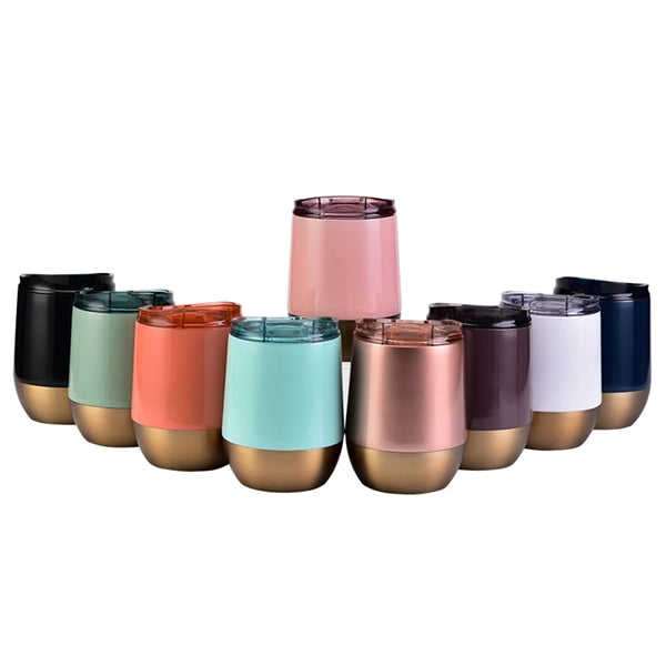 12oz Wine Tumbler Stainless Steel Vacuum Insulated Cup