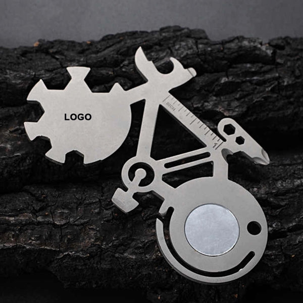 Multi-function Stainless Steel Bicycle Card Tool