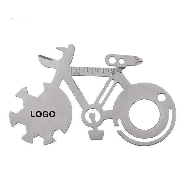 Multi-function Stainless Steel Bicycle Card Tool