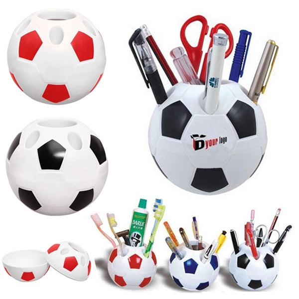 Multifunction Football Shaped Pen Holder Customized Desktop