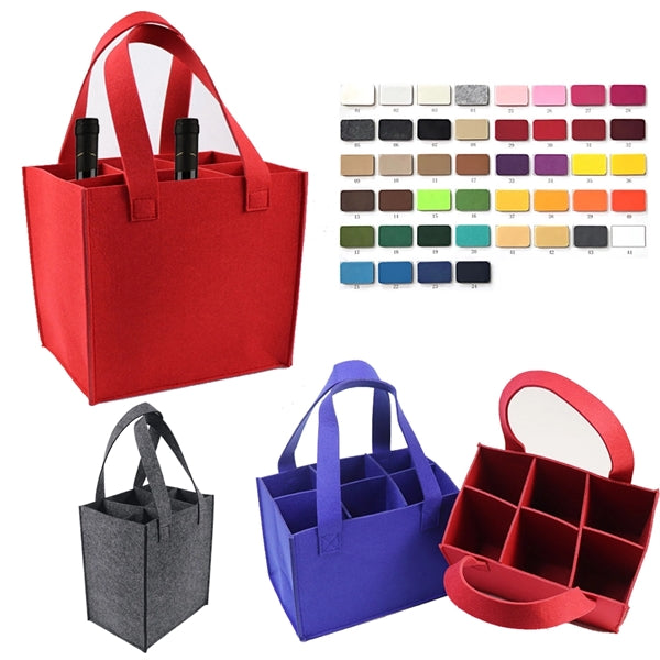 Felt Fabric Wine Bag