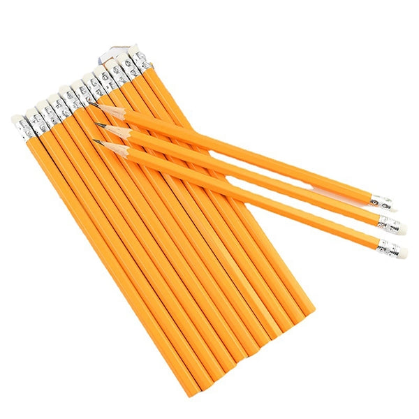 HB Wood Pencil With Eraser
