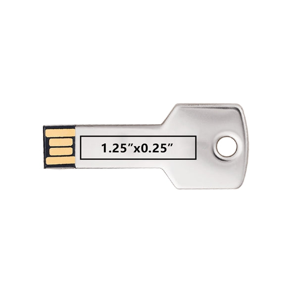 Berwyn Key Shape USB Flash Drive - Simports