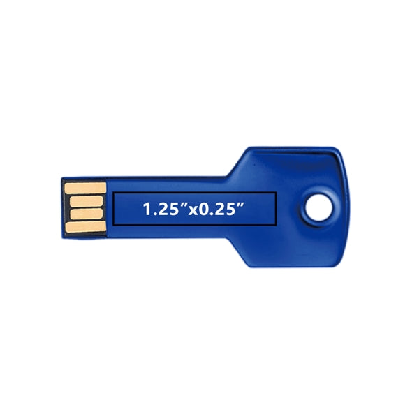 Berwyn Key Shape USB Flash Drive - Simports