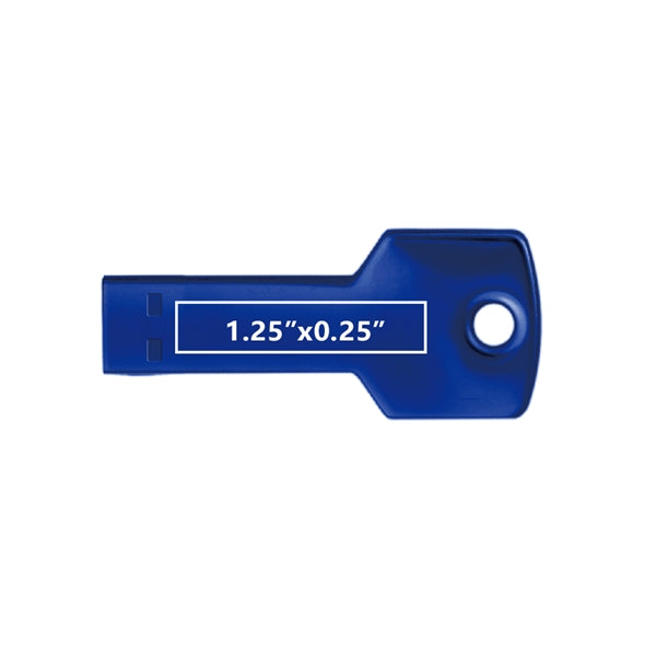 Berwyn Key Shape USB Flash Drive - Simports