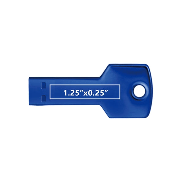 Berwyn Key Shape USB Flash Drive - Simports