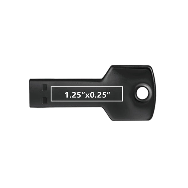 Berwyn Key Shape USB Flash Drive - Simports
