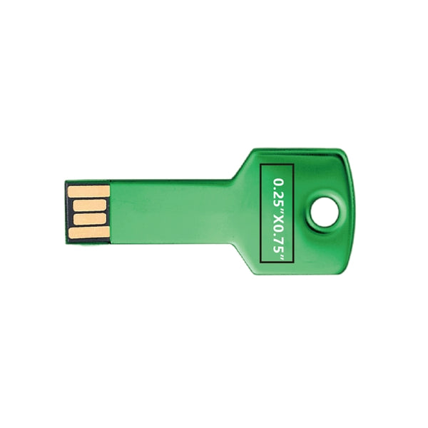 Berwyn Key Shape USB Flash Drive - Simports