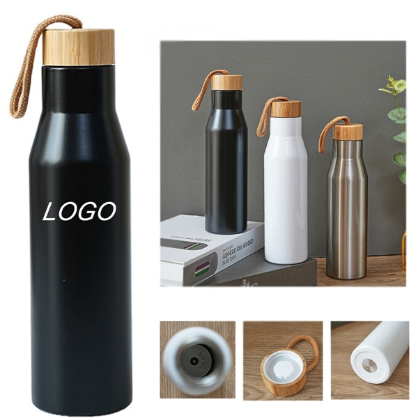 17 Oz. Vacuum Stainless Steel Cola Water Bottle