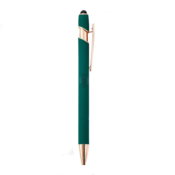 Rubberized Soft Touch Ballpoint Pen