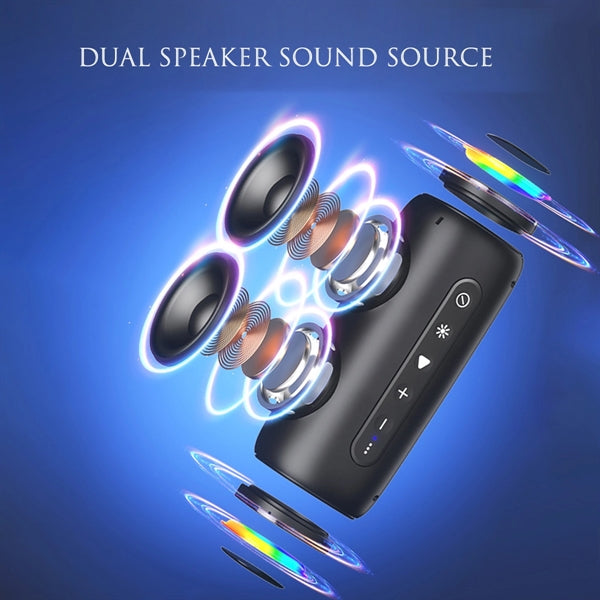 Portable Bluetooth Speaker With RGB Light