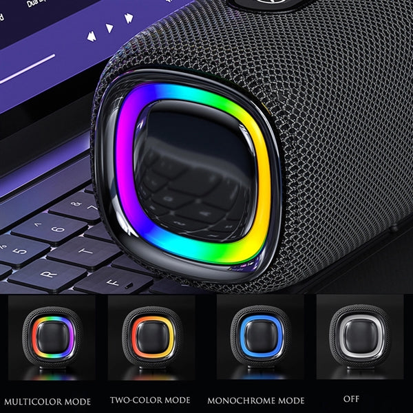 Portable Bluetooth Speaker With RGB Light