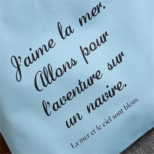 Printed Canvas Polyester Bag