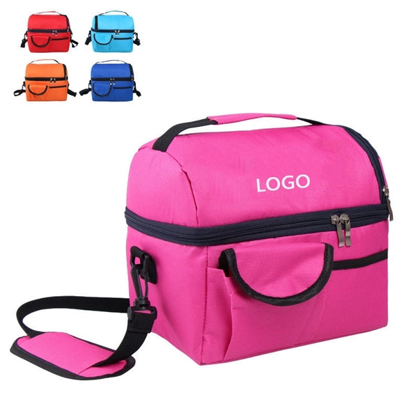 Double Layer Bento Storage Bag