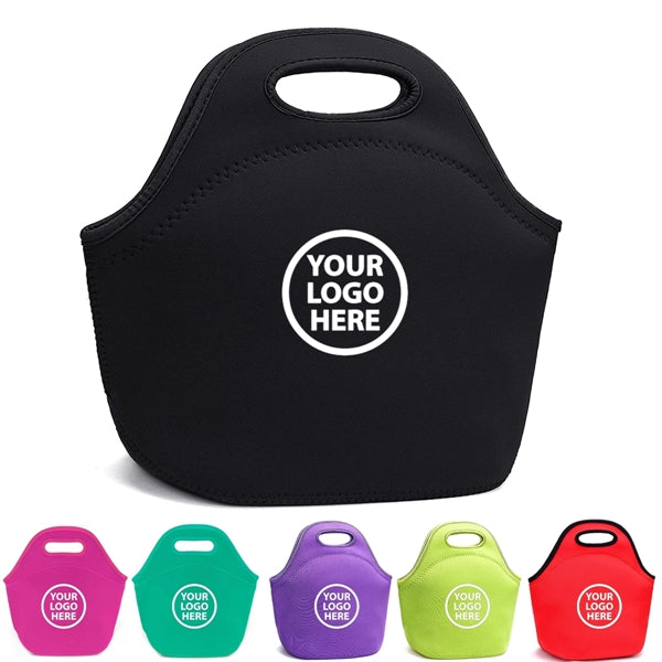 Zippered Neoprene Lunch Bags