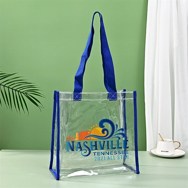 Transparent Pvc Plastic Shopping Bag