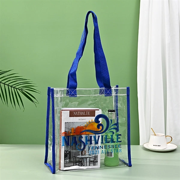 Transparent Pvc Plastic Shopping Bag