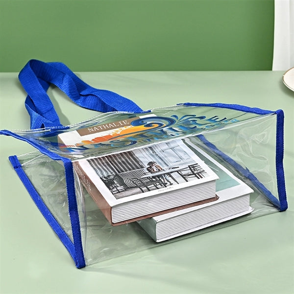 Transparent Pvc Plastic Shopping Bag