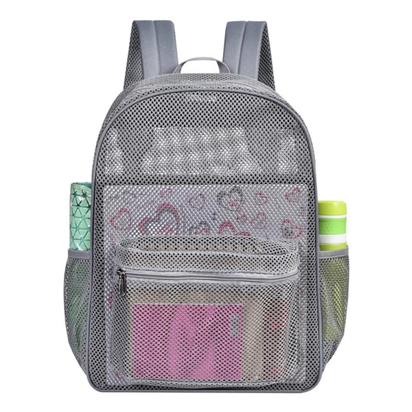 Lightweight Mesh Shoulder Pack with Two Pockets