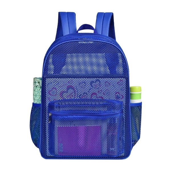Lightweight Mesh Shoulder Pack with Two Pockets