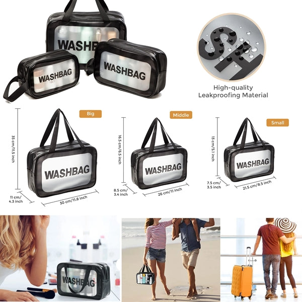 Travel Clear Toiletry Bag