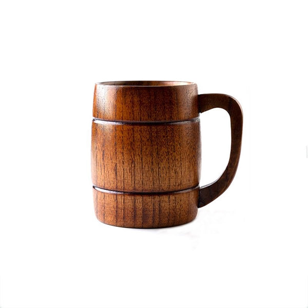 11oz Wooden Mug with Handle