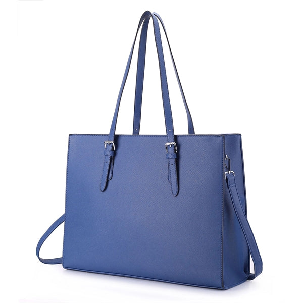 Pu Leather Laptop Tote Bag
