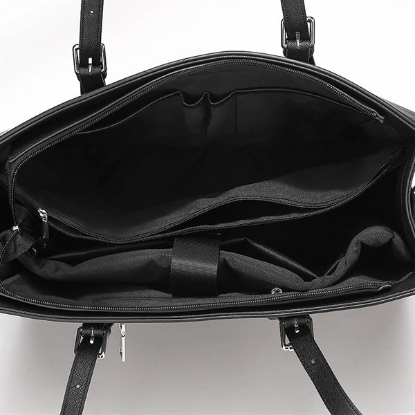 Pu Leather Laptop Tote Bag