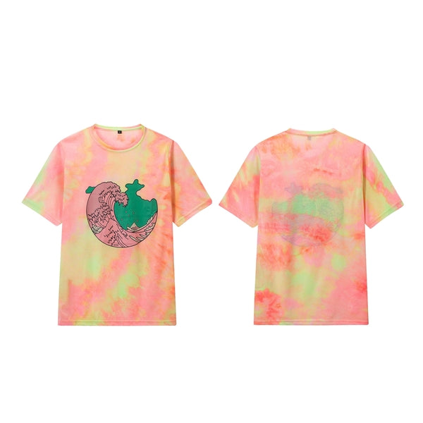 Unisex Tie-dye 100% Cotton T-shirts