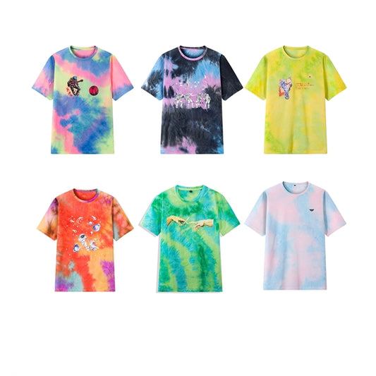 Unisex Tie-dye 100% Cotton T-shirts