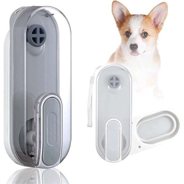 Portable Folding Pet Water Dispenser With Leak Proof Bowl