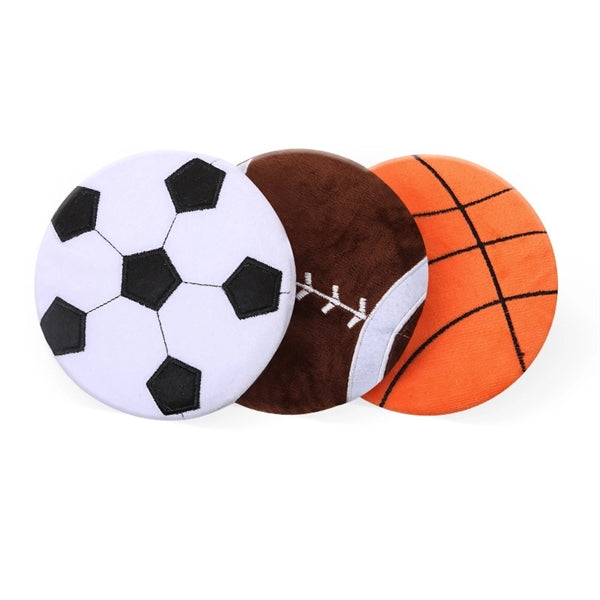 Dog Sound Bite-resistant Spherical Toy Frisbee