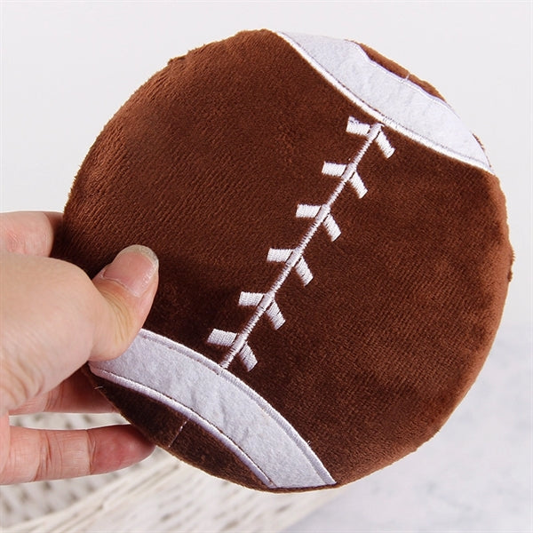 Dog Sound Bite-resistant Spherical Toy Frisbee