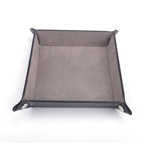Square PU Leather Dice Trays