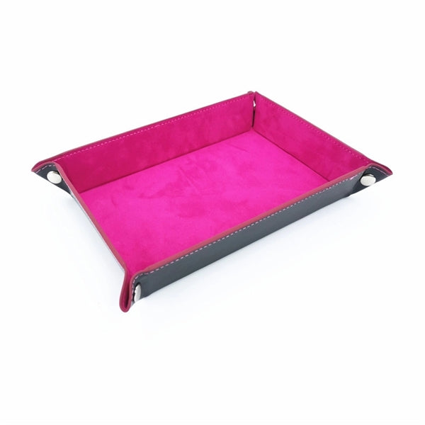Folding Rectangular Dice Tray Set