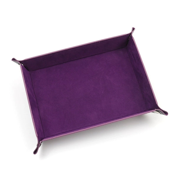Folding Rectangular Dice Tray Set