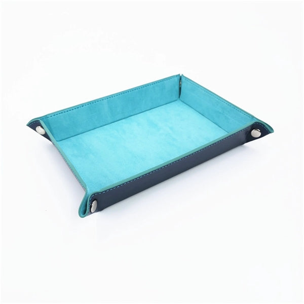 Folding Rectangular Dice Tray Set