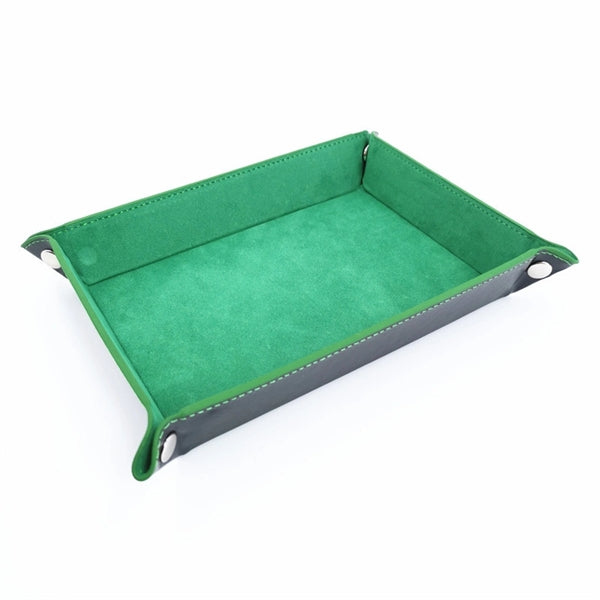 Folding Rectangular Dice Tray Set