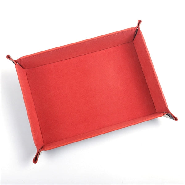 Folding Rectangular Dice Tray Set