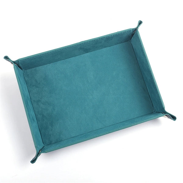 Folding Rectangular Dice Tray Set