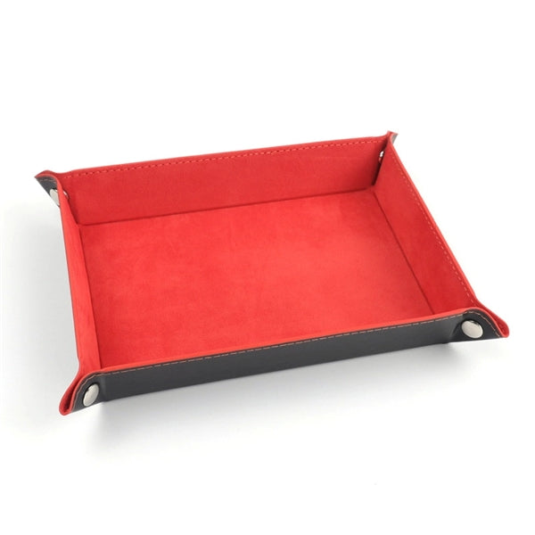 Folding Rectangular Dice Tray Set