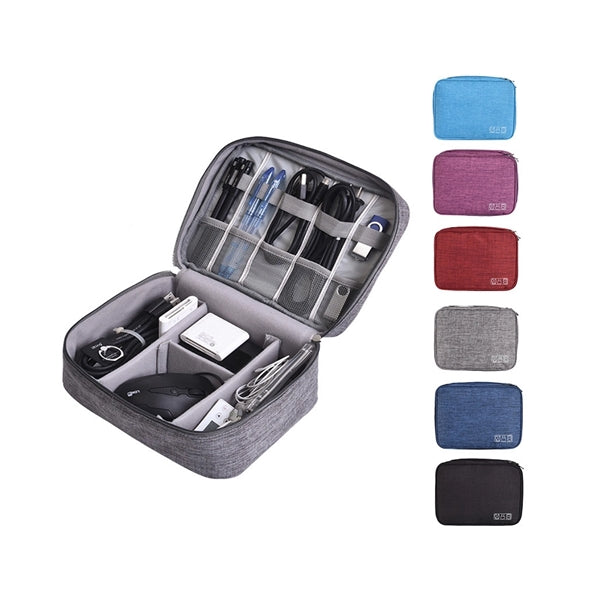 Travel digital bag cable charger organizer