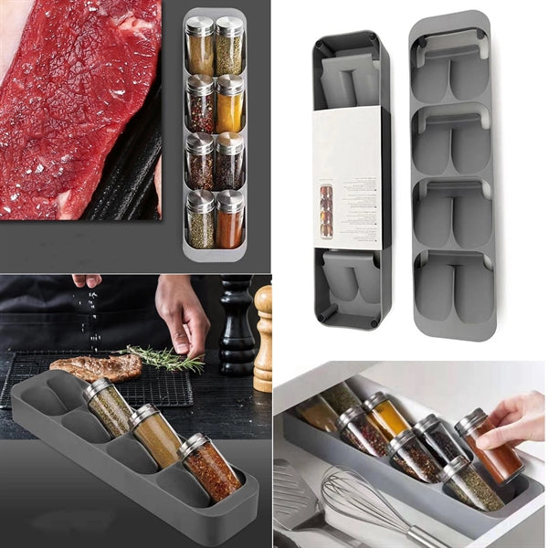 Spice Drawer Organizer for Kitchen