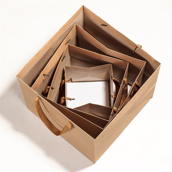 Square Flower Gift Bag