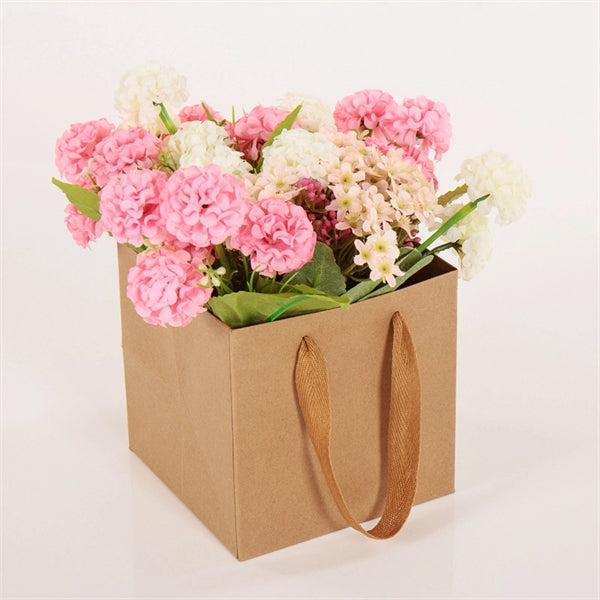 Square Flower Gift Bag