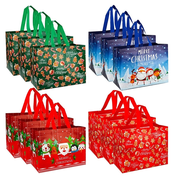 Large Christmas Tote Bags with Handle