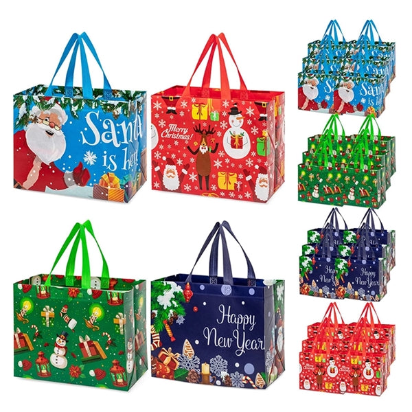 Large Christmas Tote Bags with Handle