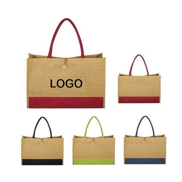 Jumbo Jute Tote Bag