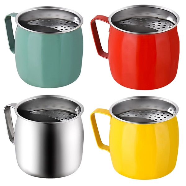 15oz Stainless Steel Tea Cup Infuser With Strainer Filter