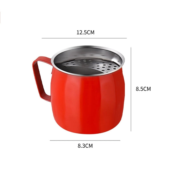 15oz Stainless Steel Tea Cup Infuser With Strainer Filter